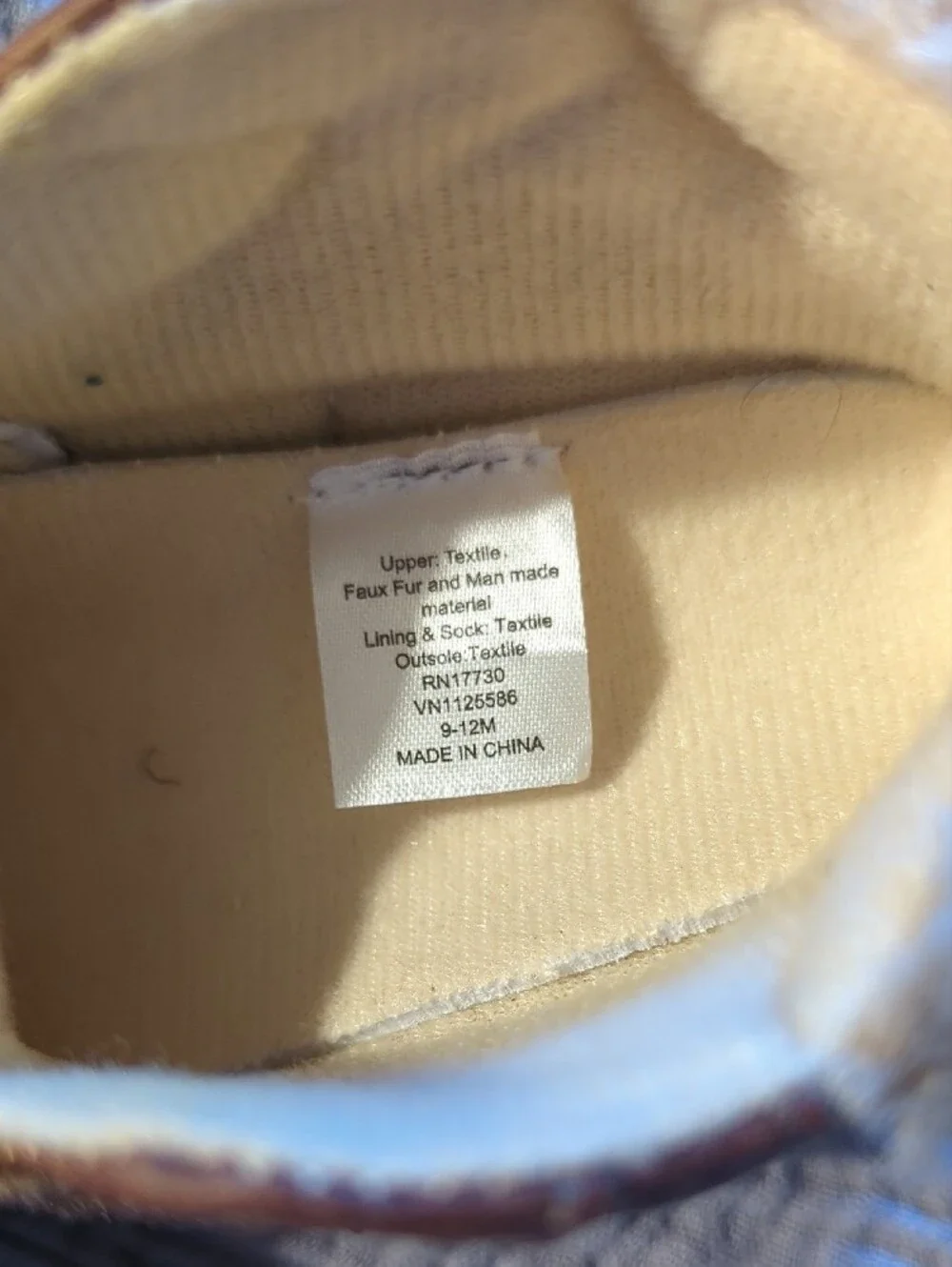 9-12 Mo Non-slip Baby Shoes